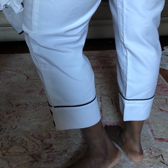 Sailor Style Straight Leg Pants - Picture 6 of 9